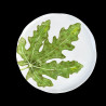 Dessert plate Fig leaf