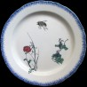 Bracquemond thistle & bee Dinner plate