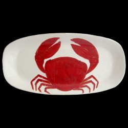 Crabe plat long 46 x23 cm