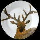 Deer - standard plate D 29 cm