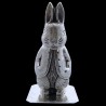 Silver-plated Grimm Rabbit Menu holder
