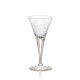 Flute à champagne en cristal gravé sans filet or 160 ml collection MAHARANI