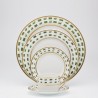 Bread and butter plate Royal Limoges La Bocca Green Collection