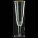 Flute à champagne en cristal 180ml. collection ROYAL