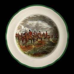 Deep plate Copeland hunting scenes Herring