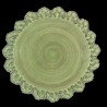 Majolica Dinner plate Feuillages