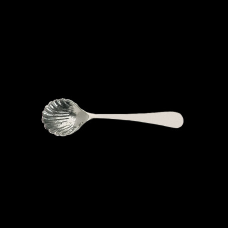 Sterling silver salt spoon Shell 4 grs