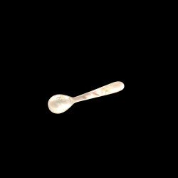 Small spoon mother of pearl 7 cm