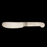 Silverplated butter knife Christofle Luc Lanel