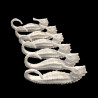 6 seahorses knife-rests in porcelain