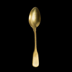 Table Spoon in golden stone washed steel