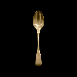 Serving Spoon in golden stone washed steel