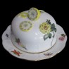 Herend Butter Dish, porcelain painted by hand