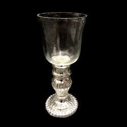 Candle holder mercury glass wind-proof
