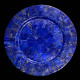 Plat rond bleu en Lapis Lazuli