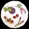 Assiette de table légumes porcelaine de Limoges
