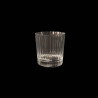 Figaro Ribbed Crystal Tumbler Glass