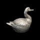 Duck Ice Bucket Designed by Mauro Manetti, Silver Plated, circa 1960