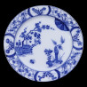 "Japon" dinner plate 23 cm by Creil & Montereau